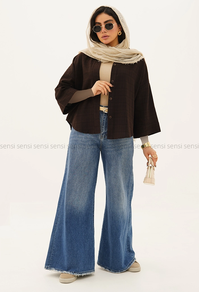 شومیز پارمیس کادنزا لینن کد1005253